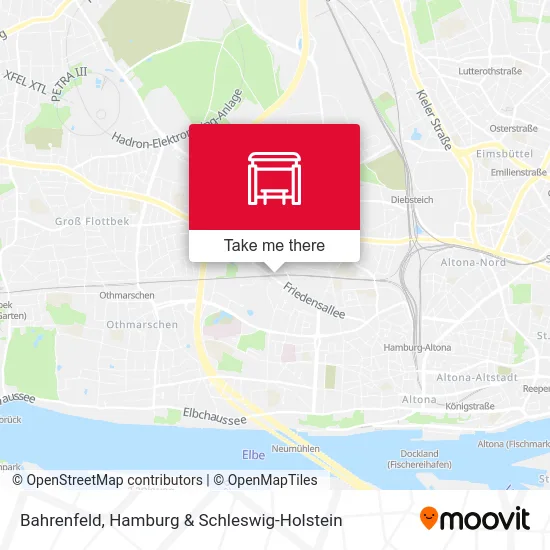 Карта Bahrenfeld