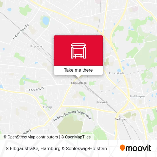 Карта S Elbgaustraße