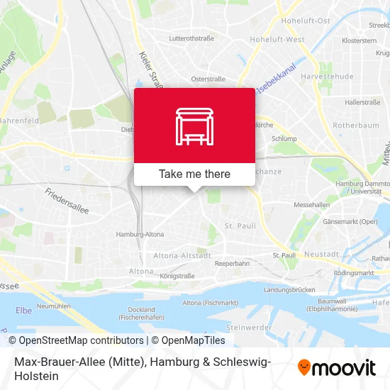 Max-Brauer-Allee (Mitte) map