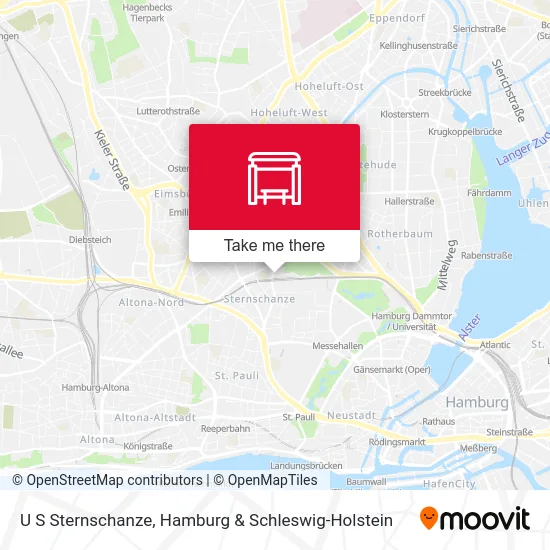 Карта U S Sternschanze