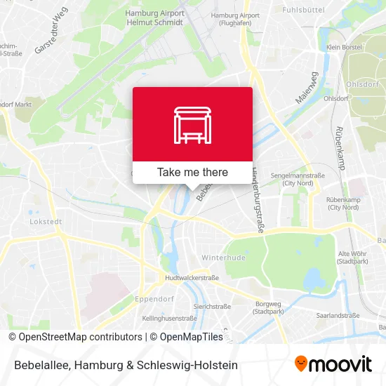 Карта Bebelallee