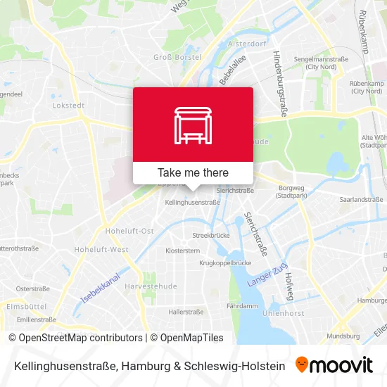 Карта Kellinghusenstraße