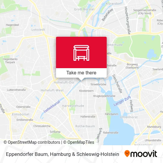 Карта Eppendorfer Baum