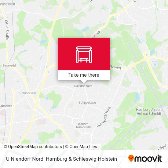 Карта U Niendorf Nord