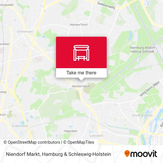 Карта Niendorf Markt