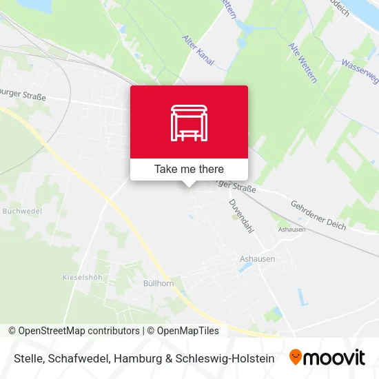 Карта Stelle, Schafwedel