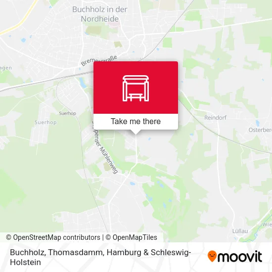 Карта Buchholz, Thomasdamm