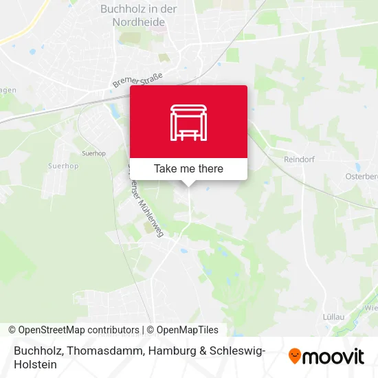 Карта Buchholz, Thomasdamm