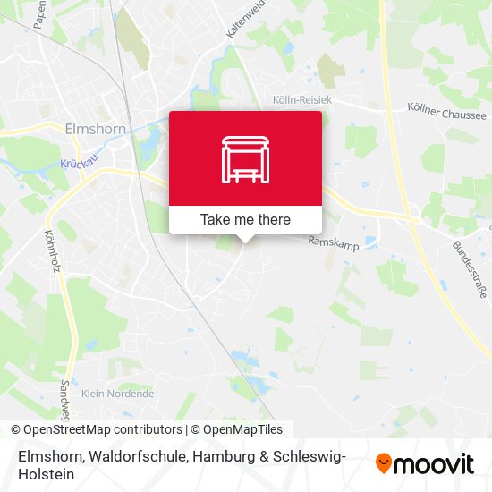 Elmshorn, Waldorfschule map