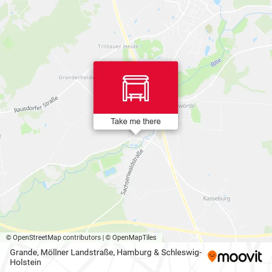 Карта Grande, Möllner Landstraße