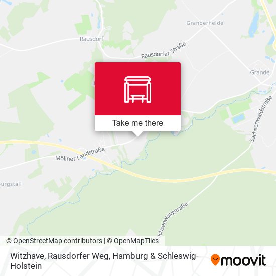 Witzhave, Rausdorfer Weg map
