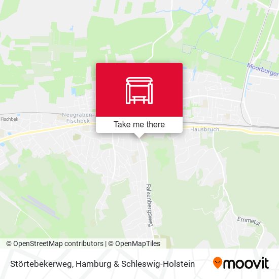 Störtebekerweg map