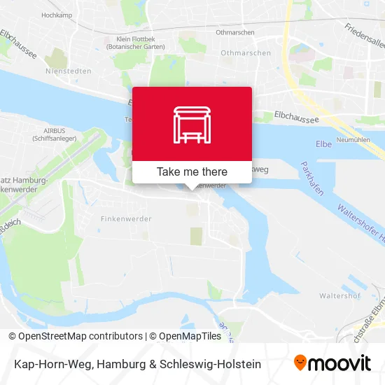 Карта Kap-Horn-Weg