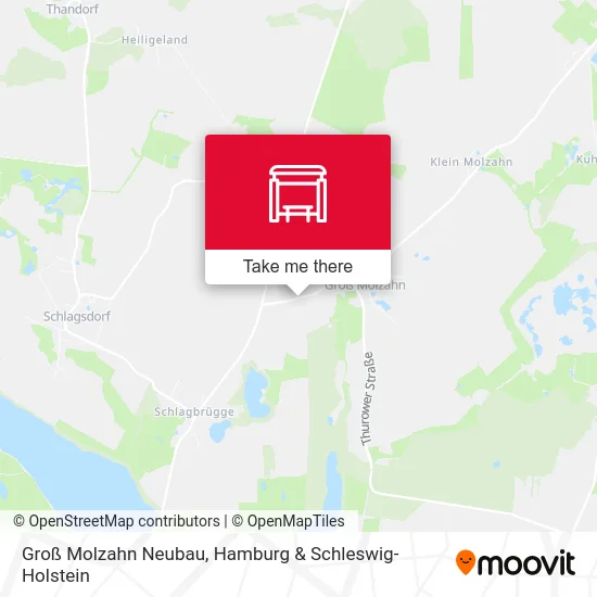 Карта Groß Molzahn Neubau