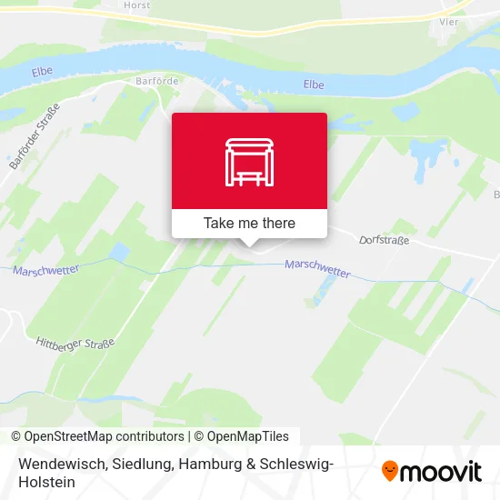 Карта Wendewisch, Siedlung