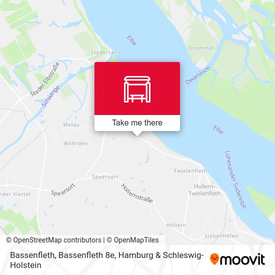 Карта Bassenfleth, Bassenfleth 8e