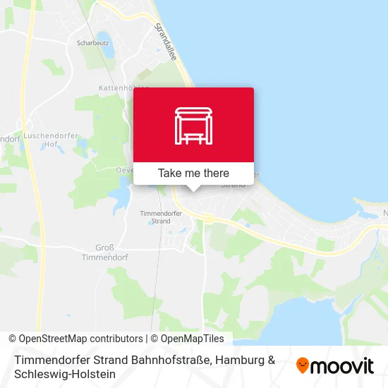 Карта Timmendorfer Strand Bahnhofstraße