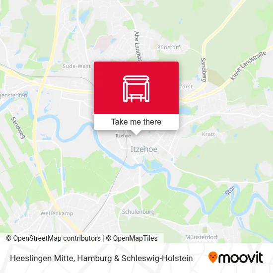 Heeslingen Mitte map