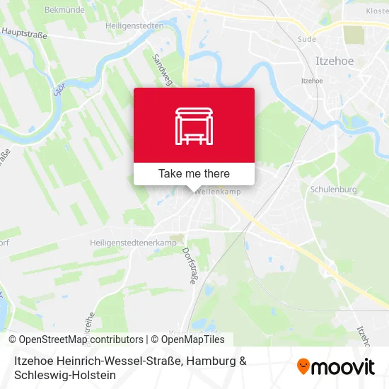 Карта Itzehoe Heinrich-Wessel-Straße