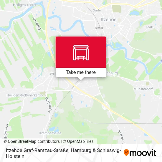 Карта Itzehoe Graf-Rantzau-Straße