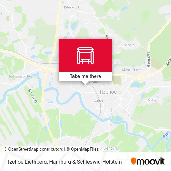 Карта Itzehoe Liethberg