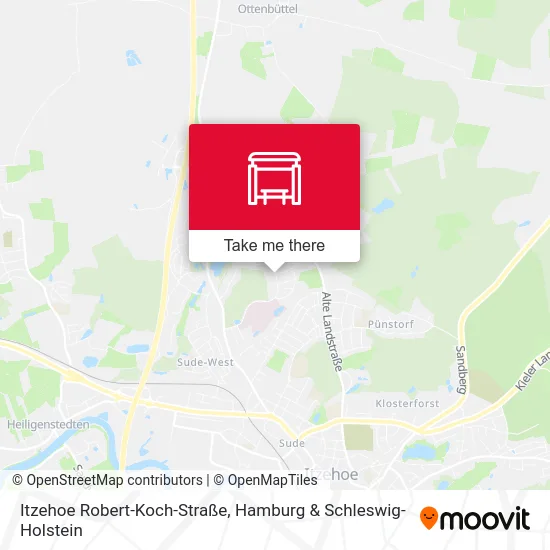 Карта Itzehoe Robert-Koch-Straße