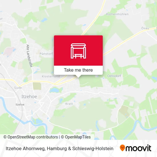 Карта Itzehoe Ahornweg