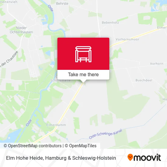 Карта Elm Hohe Heide