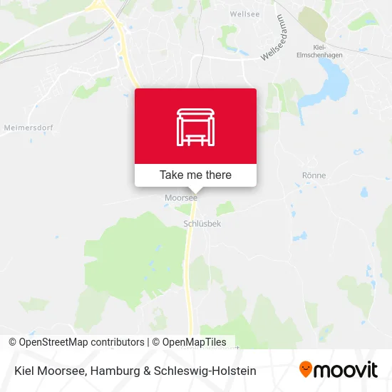 Карта Kiel Moorsee