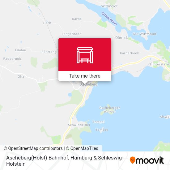 Ascheberg(Holst) Bahnhof map