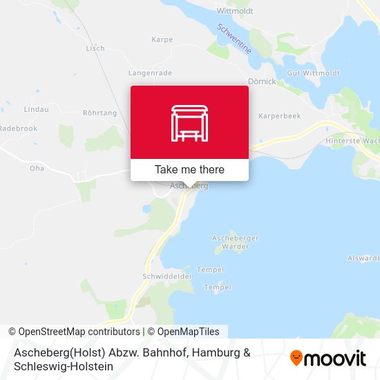 Ascheberg(Holst) Abzw. Bahnhof map