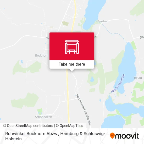 Ruhwinkel Bockhorn Abzw. map