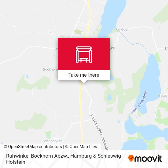 Ruhwinkel Bockhorn Abzw. map