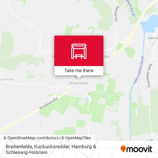 Breitenfelde, Kuckucksredder map