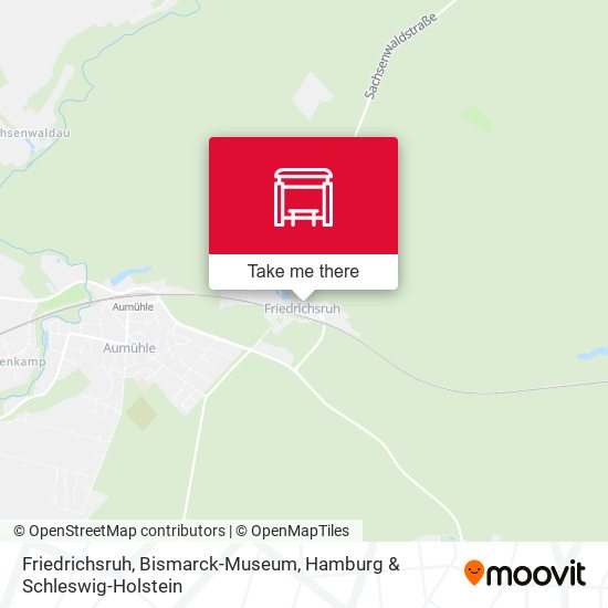 Friedrichsruh, Bismarck-Museum map