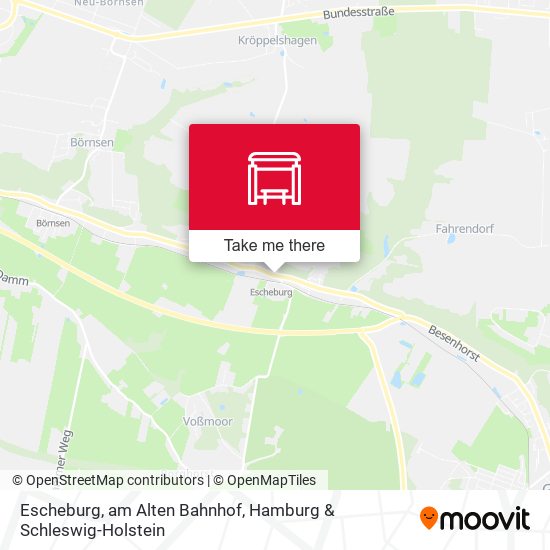 Escheburg, am Alten Bahnhof map