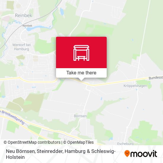 Neu Börnsen, Steinredder map
