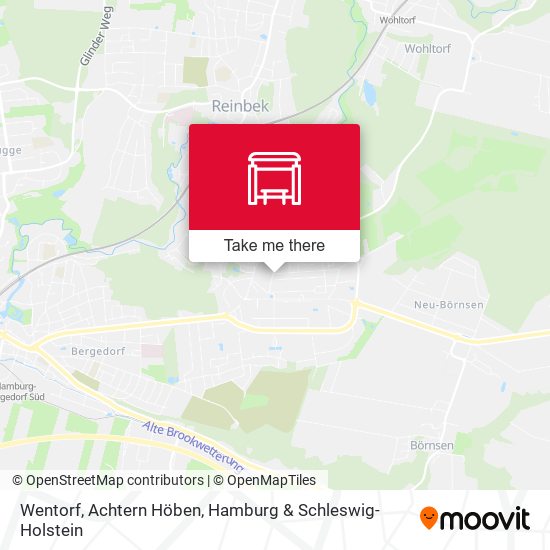 Wentorf, Achtern Höben map