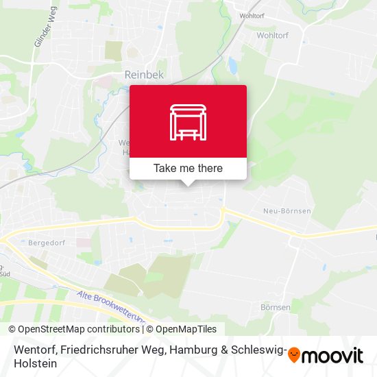Wentorf, Friedrichsruher Weg map