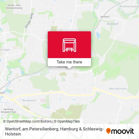Wentorf, am Petersilienberg map