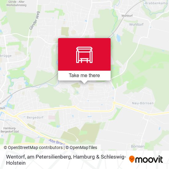 Wentorf, am Petersilienberg map