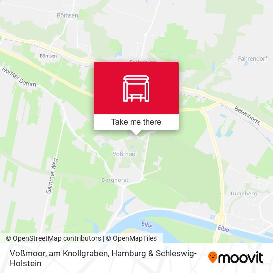 Voßmoor, am Knollgraben map