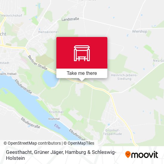 Geesthacht, Grüner Jäger map