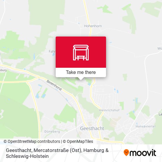 Geesthacht, Mercatorstraße (Ost) map