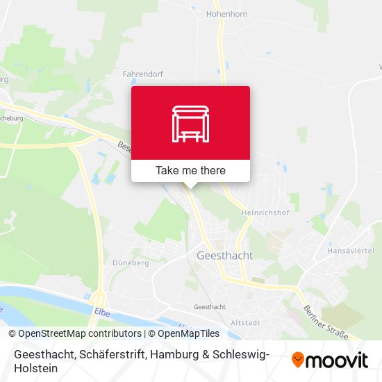 Geesthacht, Schäferstrift map