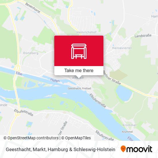 Geesthacht, Markt map