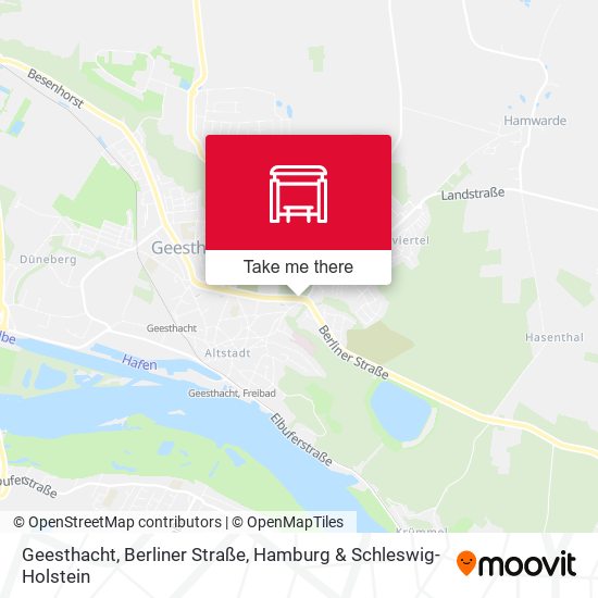 Geesthacht, Berliner Straße map