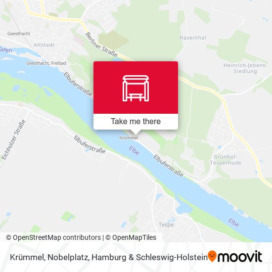 Krümmel, Nobelplatz map