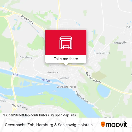 Карта Geesthacht, Zob