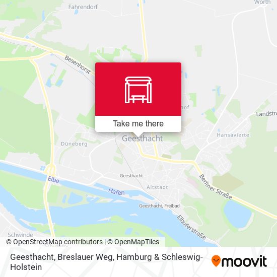 Geesthacht, Breslauer Weg map